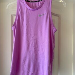3 Nike Women's Lavender, pink and orange bundle Tank Tops